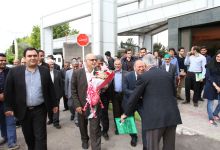 گزارش تصویری از استقبال دانشگاهیان و مردم شاهرود  از پروفسور علی اکبر جلالی  در دانشگاه صنعتی شاهرود